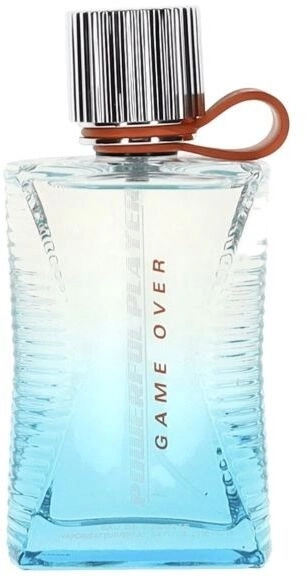 Blauer Powerful Player  Game Over  Eau