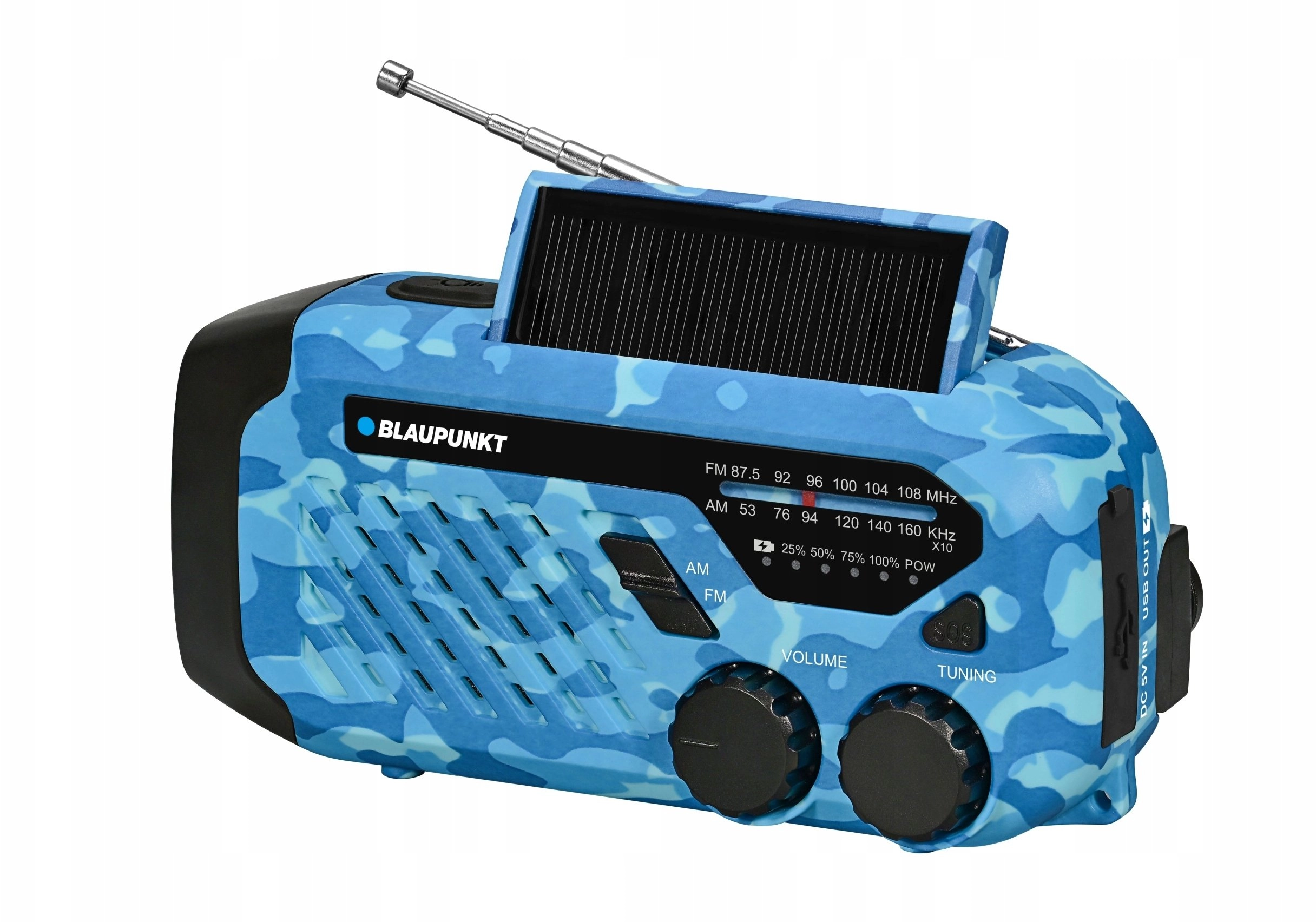 Radio alarmowe BLAUPUNKT ER10BC blue camo