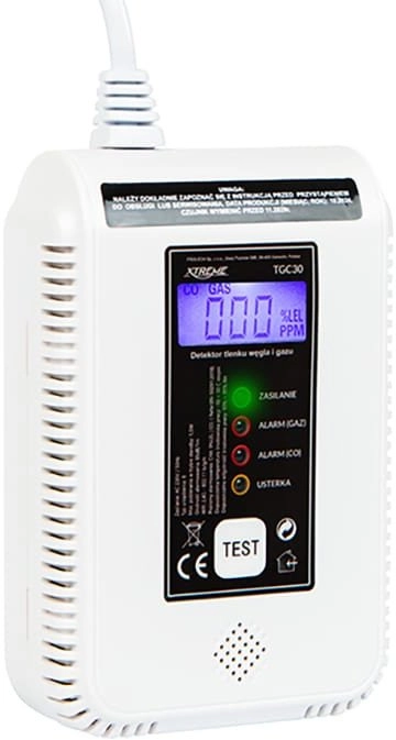 TGC30 WiFi Tuya carbon monoxide and