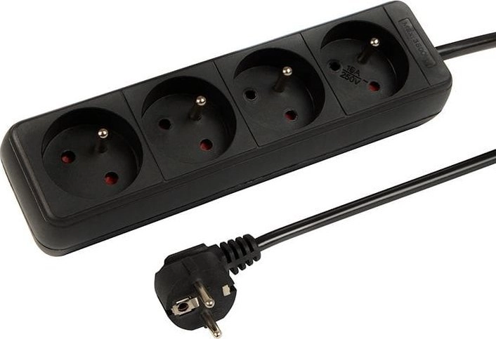 98-763# PR-470p power extension cable 4-sockets