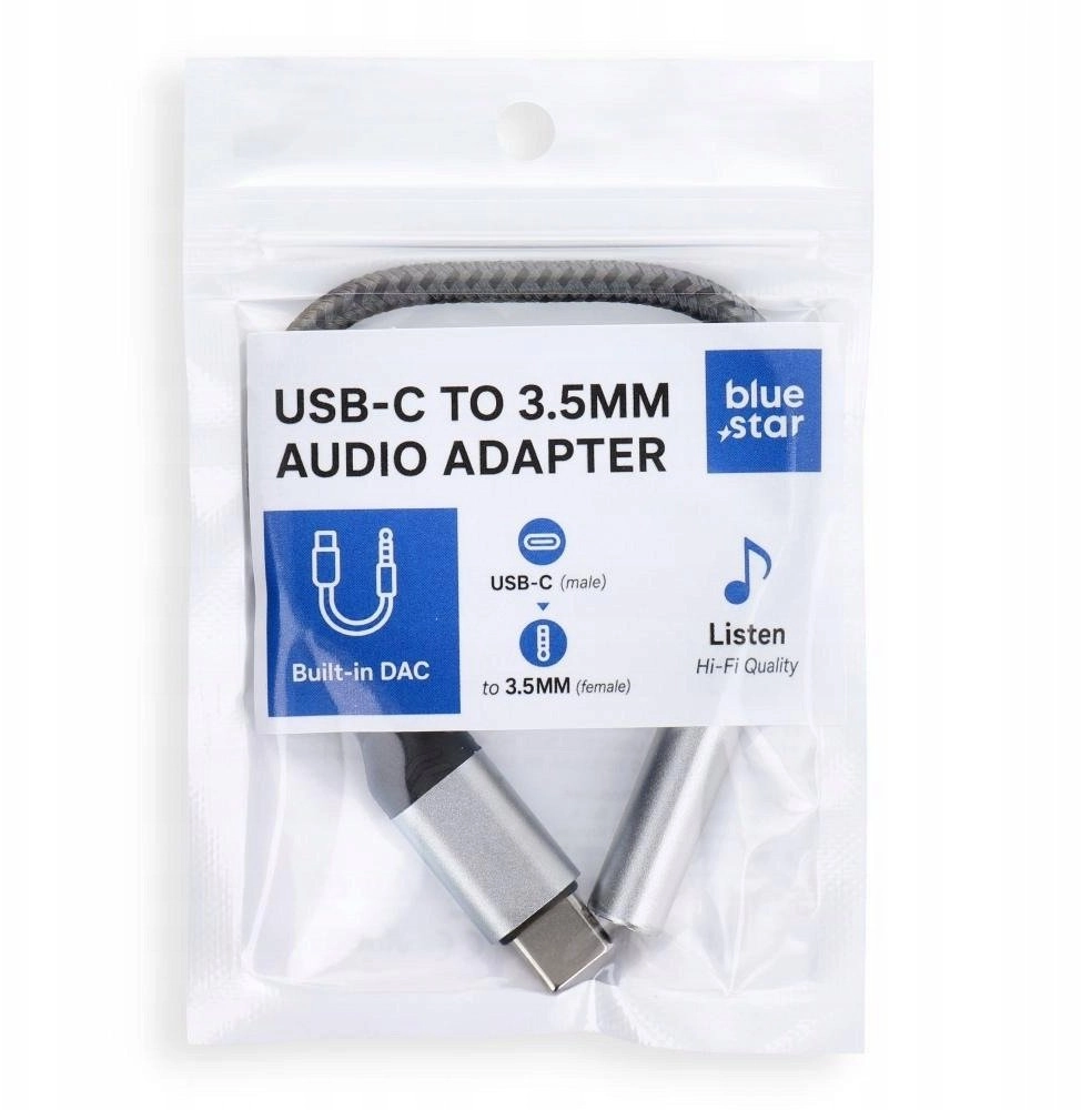 Bluestar AV Adapter AUX Adapter Type