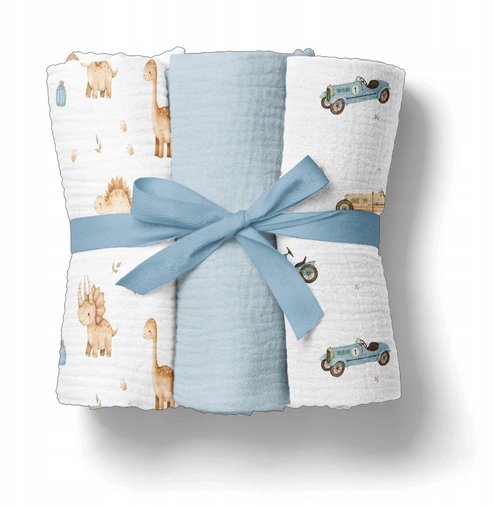 Bocioland 3015 MUSLIN DIAPERS 70X70 3-PACK