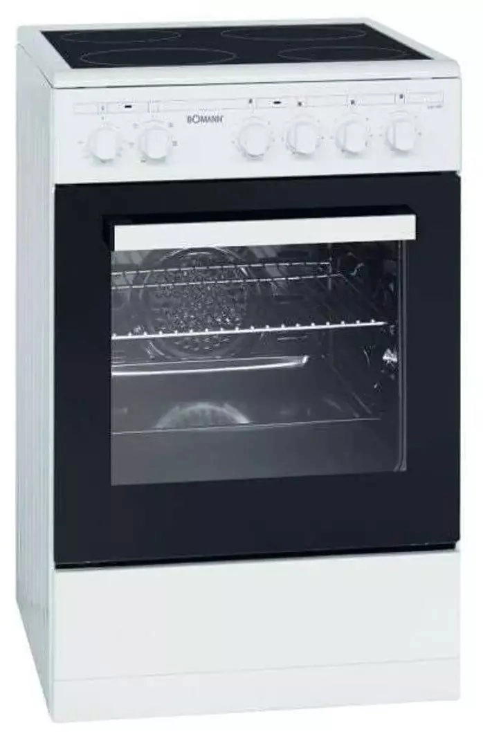 Bomann EHC 7939 white standing electric