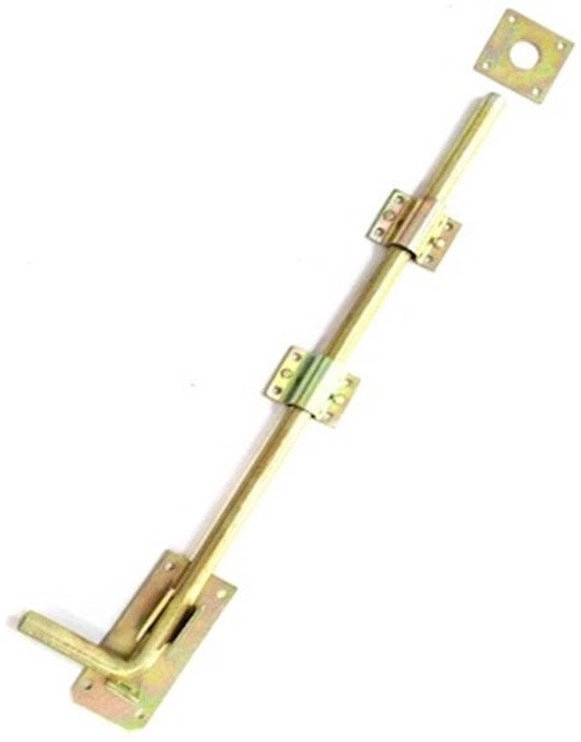 HEAVY GARAGE BOLT 1046 YELLOW ZINK