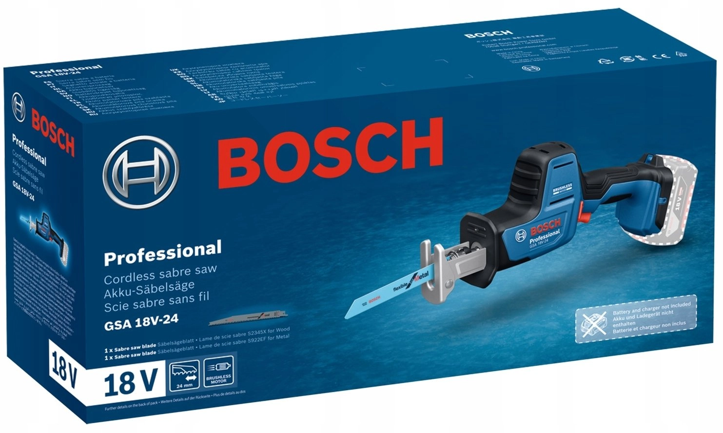 Bosch Powertools cordless reciprocating saw GSA