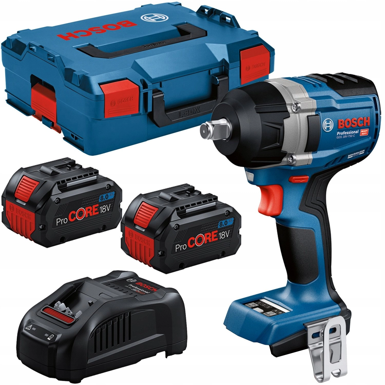 Bosch Professional GDS 18V-750 C 06019L9002