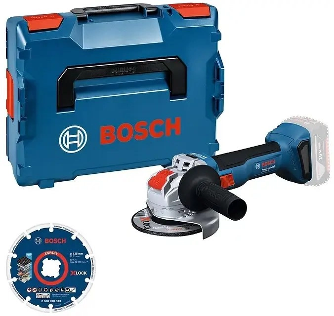 Bosch Battery Grinder. GWX 18V-8 angle