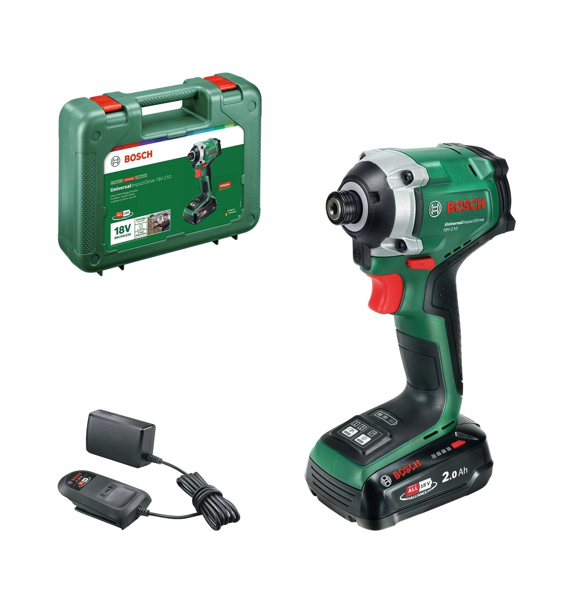 Bosch UniversalImpact 18V-210 impact wrench 06039E7001