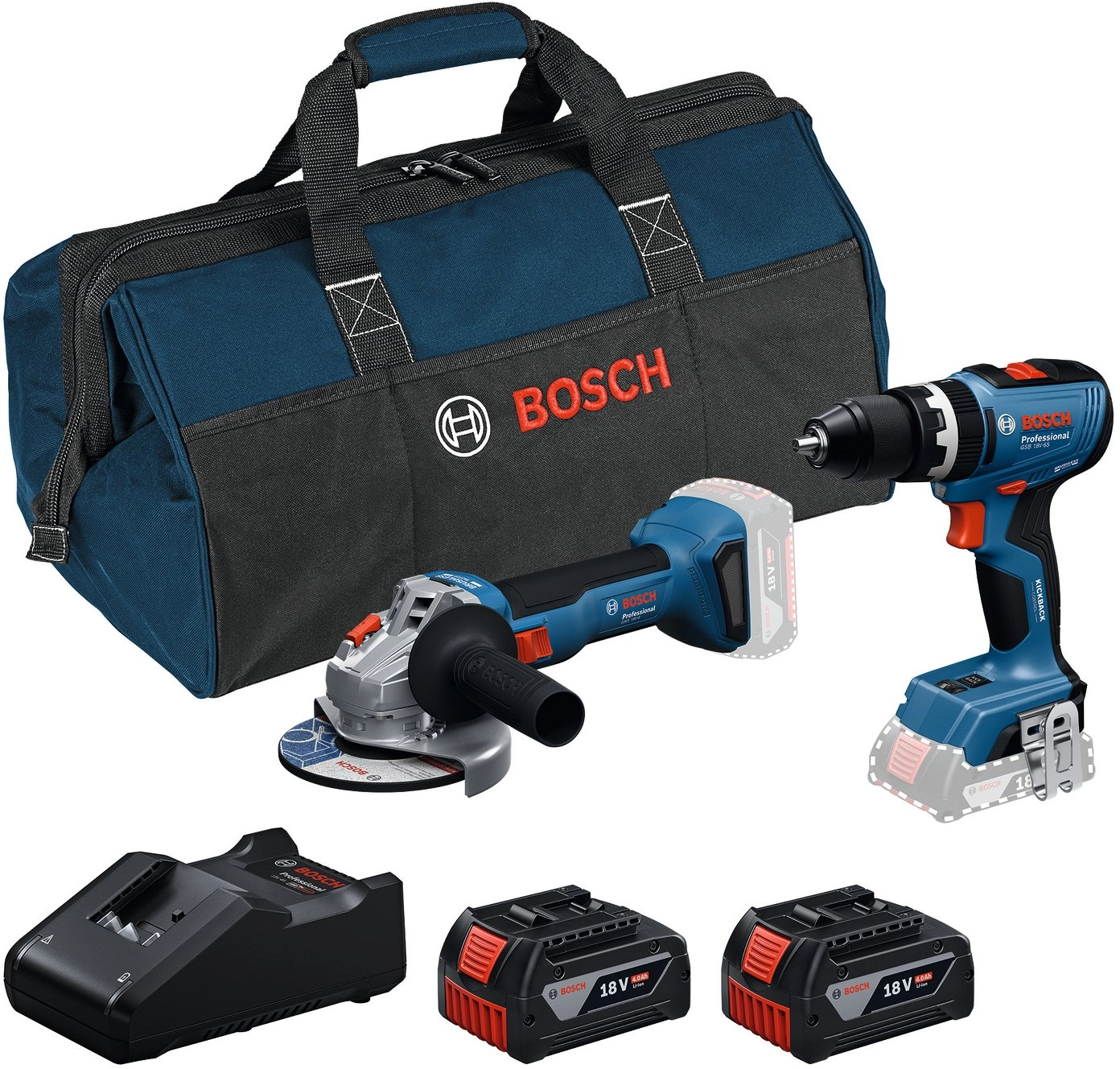 BOSCH COMBO KIT 18V (GSB 18V-65