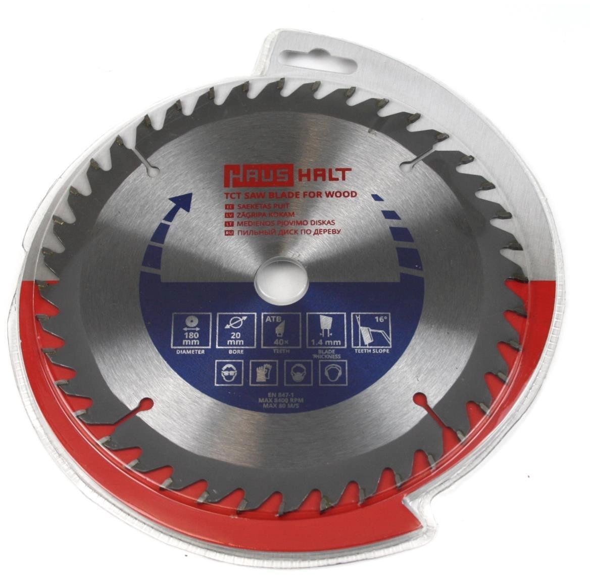 CIRCULAR SAW BLADE WOOD 180X20X40 14971772
