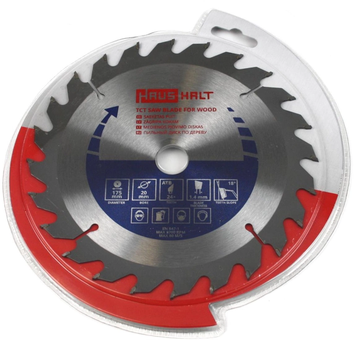 CIRCULAR SAW BLADE WOOD 175X20X24 14971784