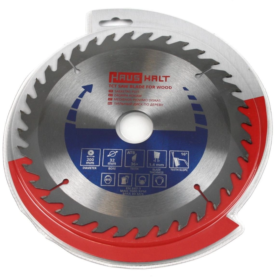 CIRCULAR SAW BLADE WOOD 200X32X36 14971787