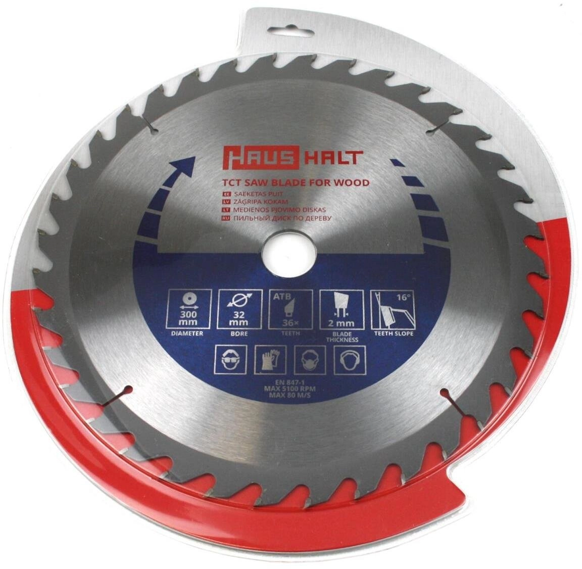 CIRCULAR SAW BLADE WOOD 300X32X36 14971793