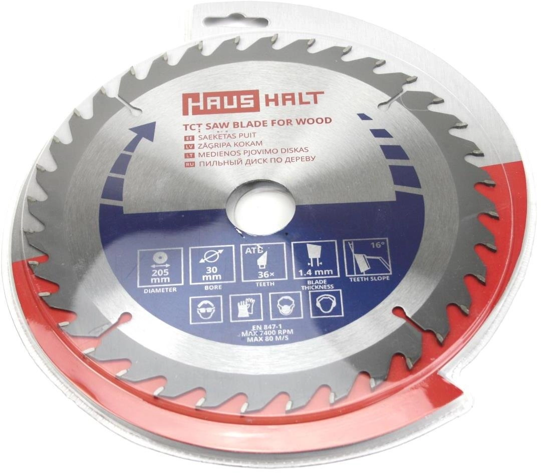 CIRCULAR SAW BLADE WOOD 205X30X36 14972988