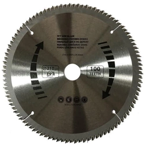 CIRCULAR SAW BLADE 210X25.4X100T 15172322