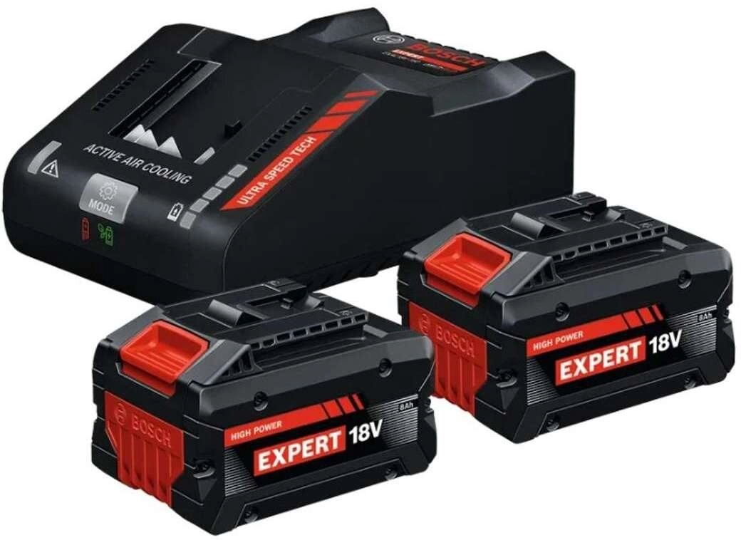 Bosch Starter Set 2xEXBA18V-40 GAL 12V/18V-80