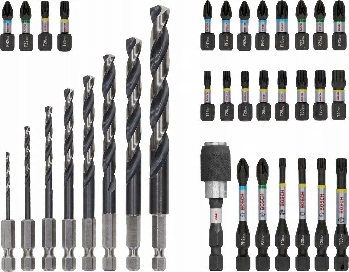Bosch 35-part kit PRO Impact Metal