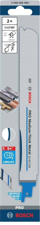 BOSCH RECIMER SAW BLADE PRO MEDIUM-THICK