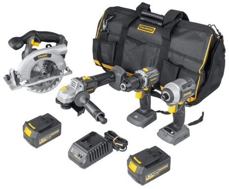 Bosch Tool set 4 tools 2X4AH