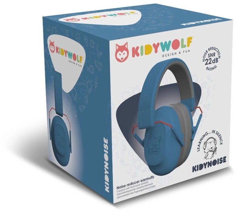 KIDYWOLF noise canceling children`s headphones  KIDYNOISE-BU