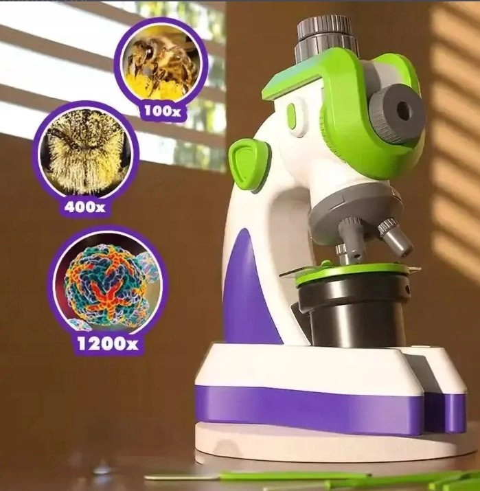 2in1 purple microscope + projector IT-ST0220444W