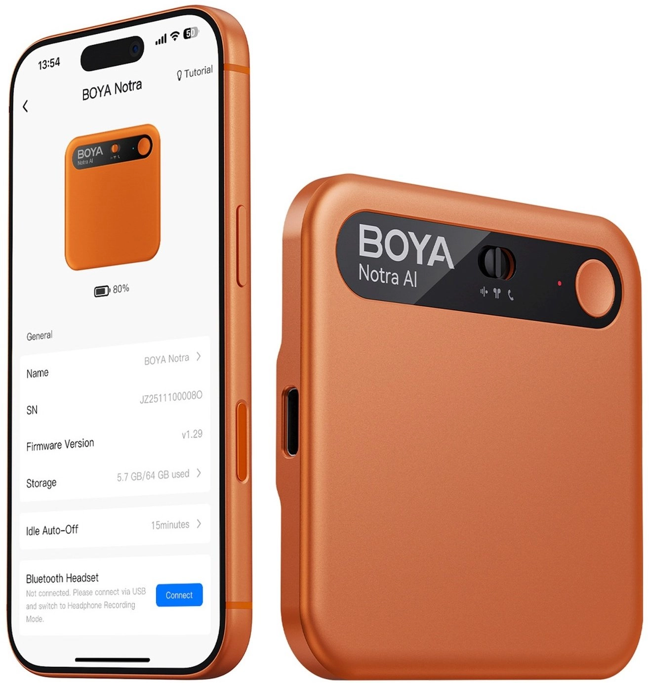 Boya voice recorder BOYA Notra voice