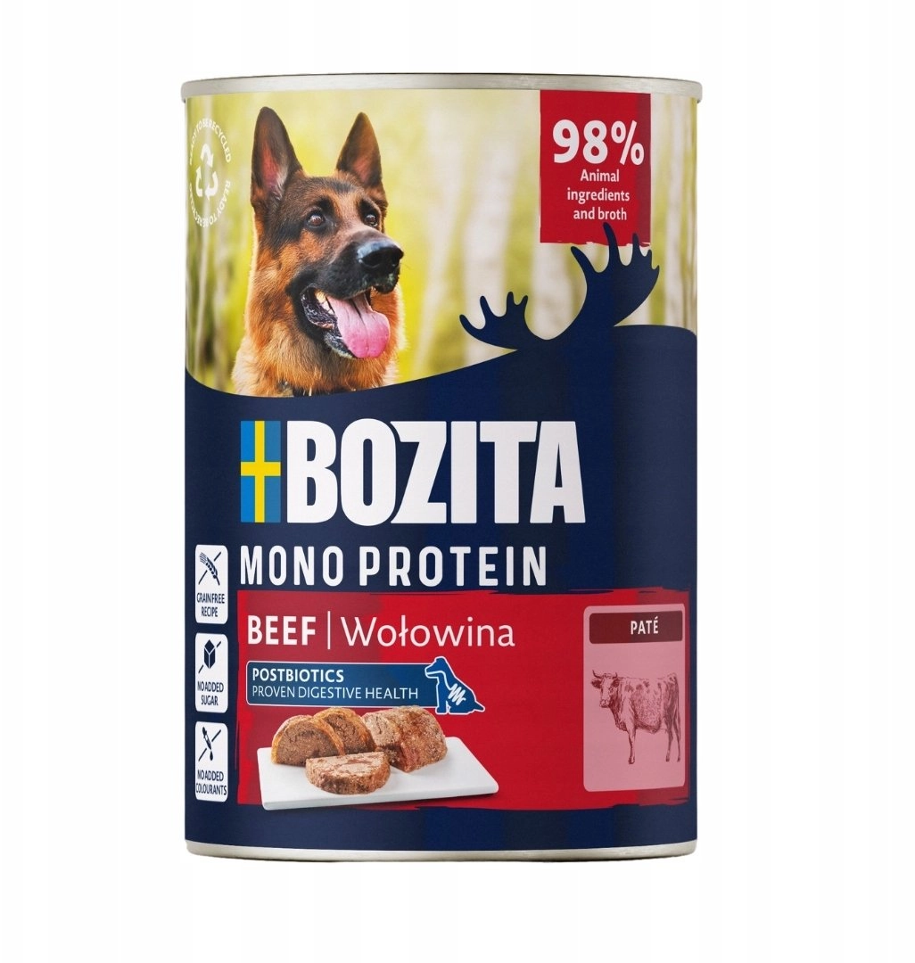 _8186882 BOZITA dog pâte beef 400g