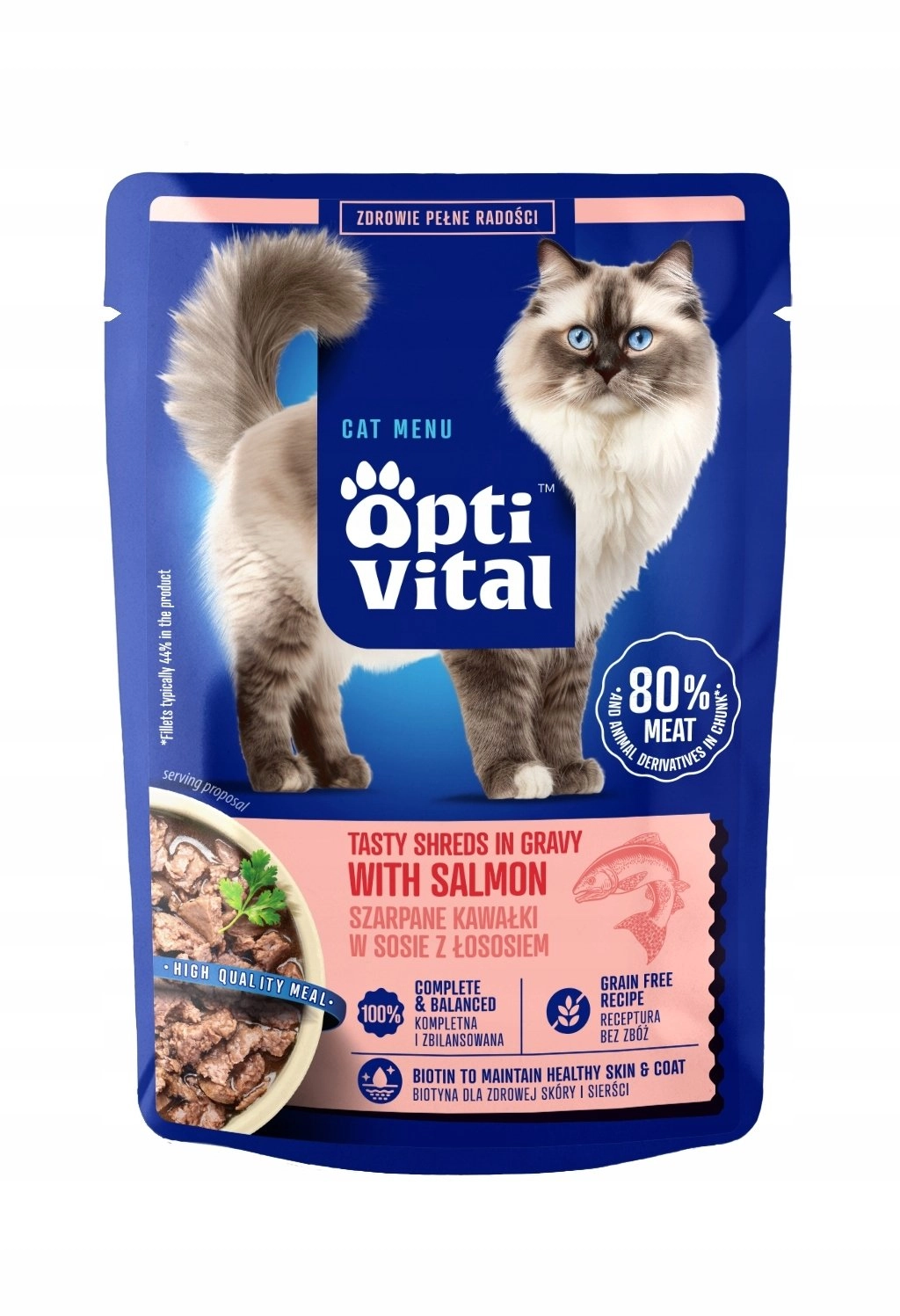 Bozita OptiVital pulled pieces for cats
