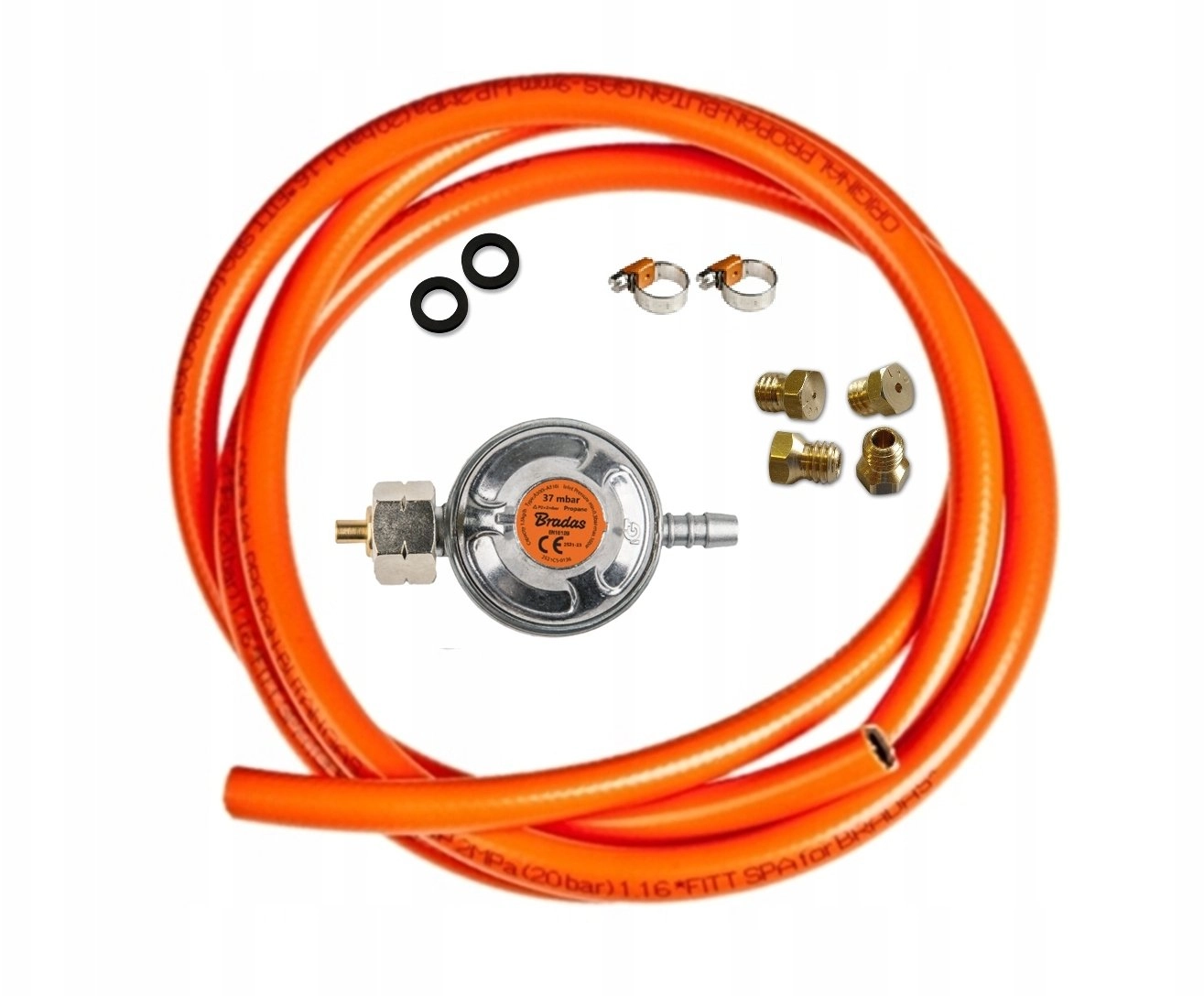 Bradas Gas reducer 9-10mm Bradas with