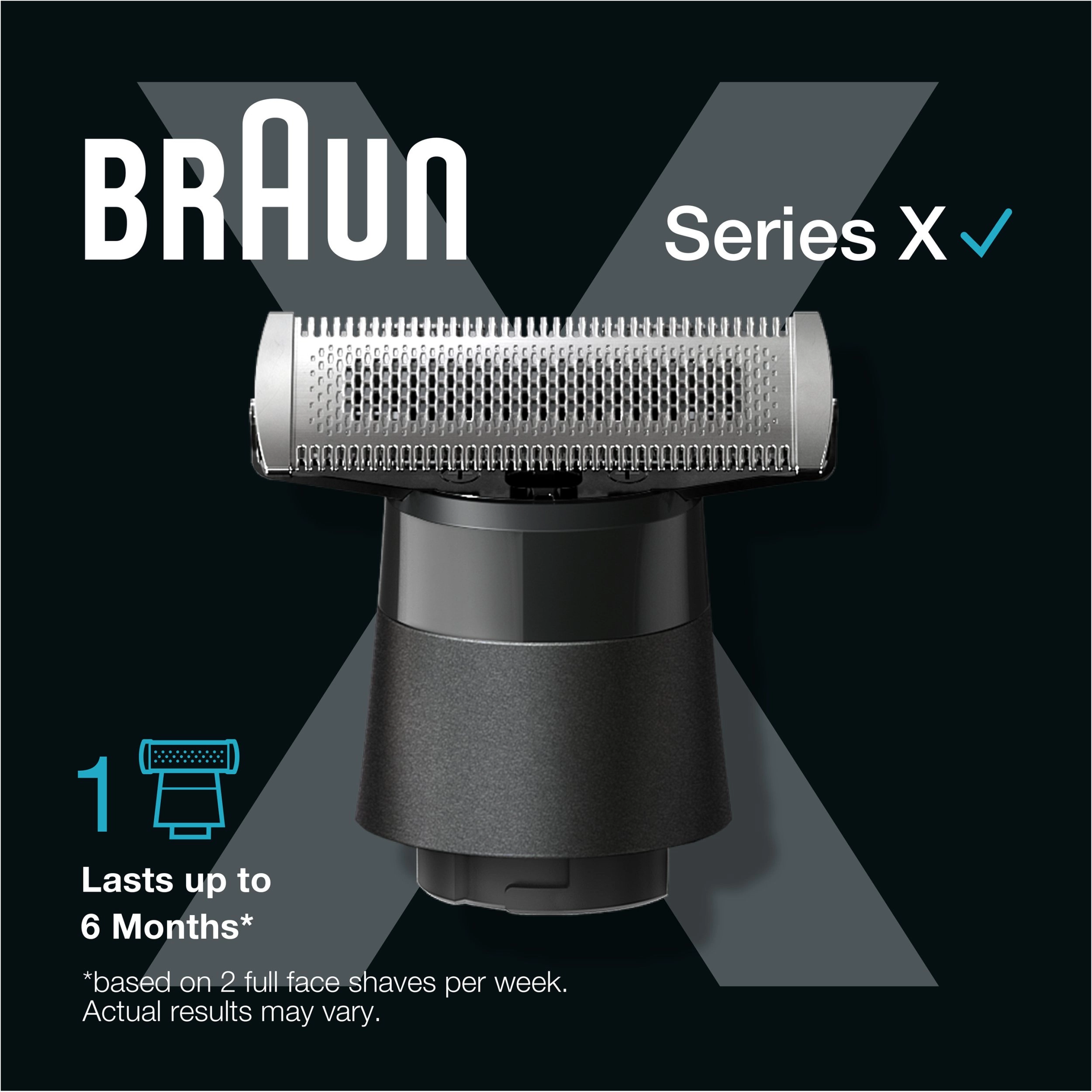 Braun Series X XT20 Barberhoveder 1220292