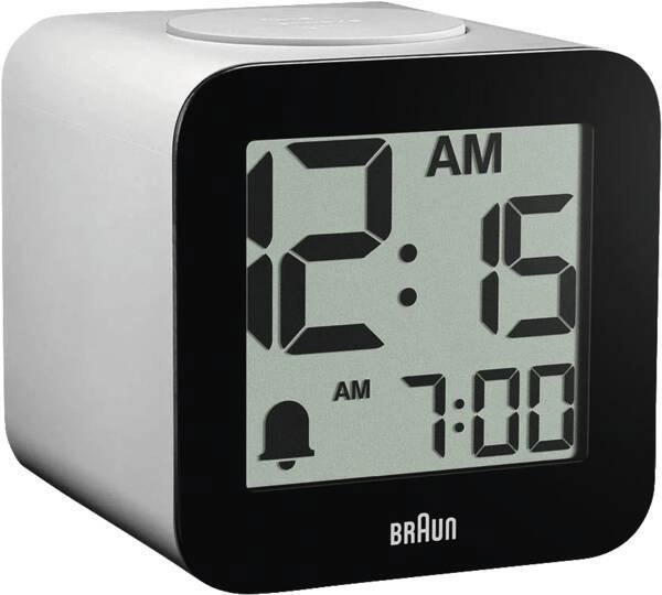 Braun BC25WP Quartz clock Other Black