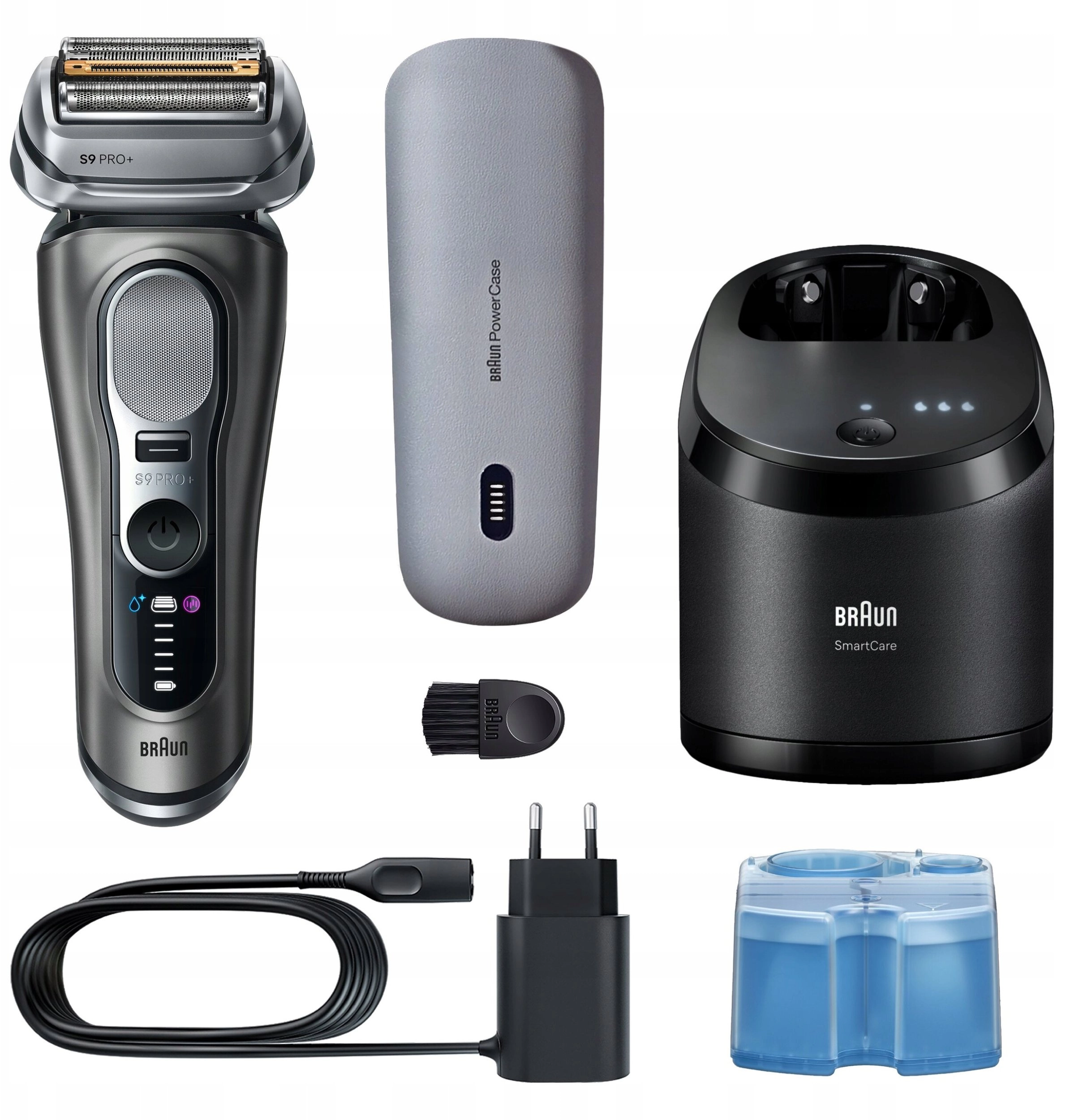 BRAUN bārdas skuveklis 9 Pro+  pelēks