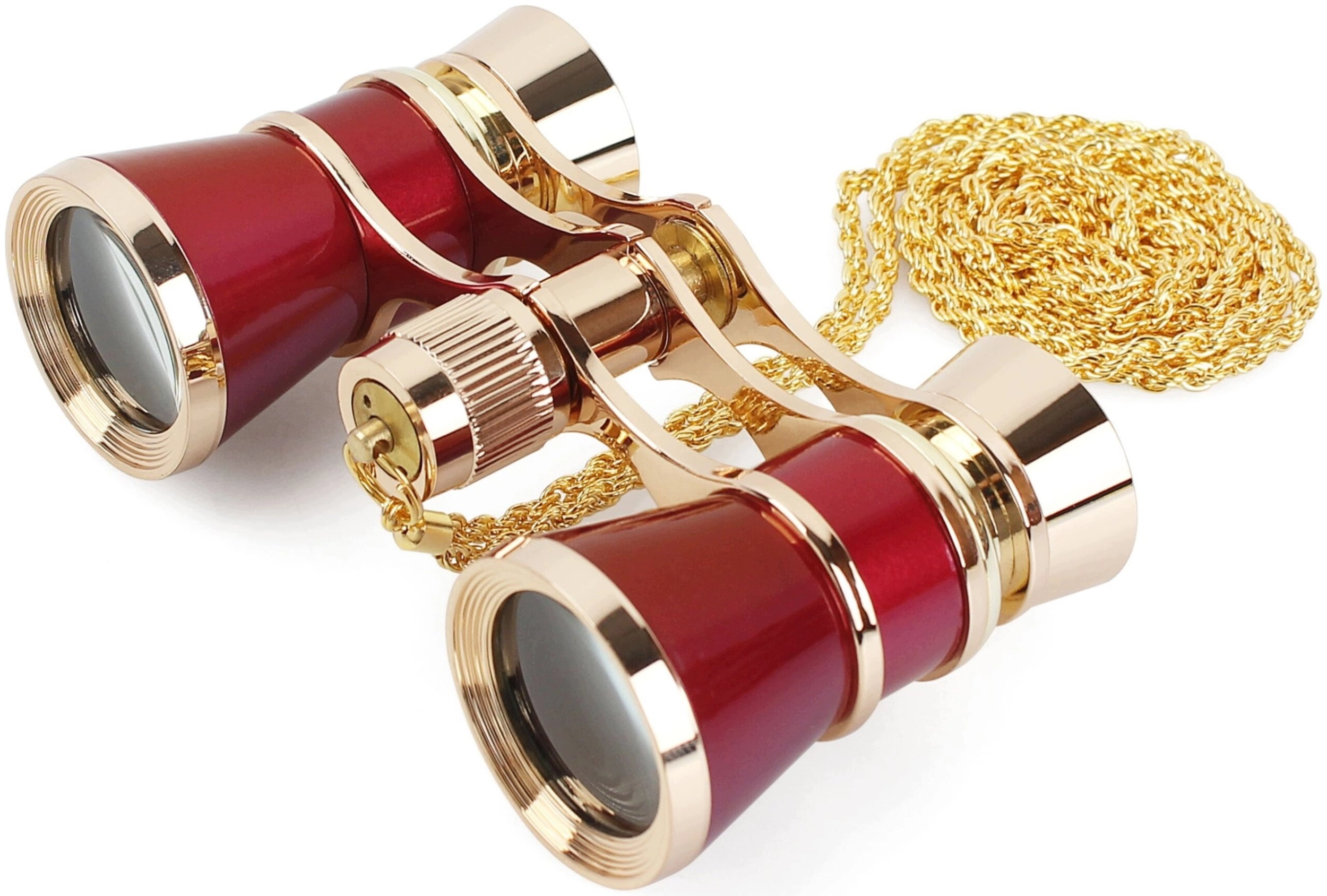 Braun Binocular Opera 3x25 gold/burgundrot 20119