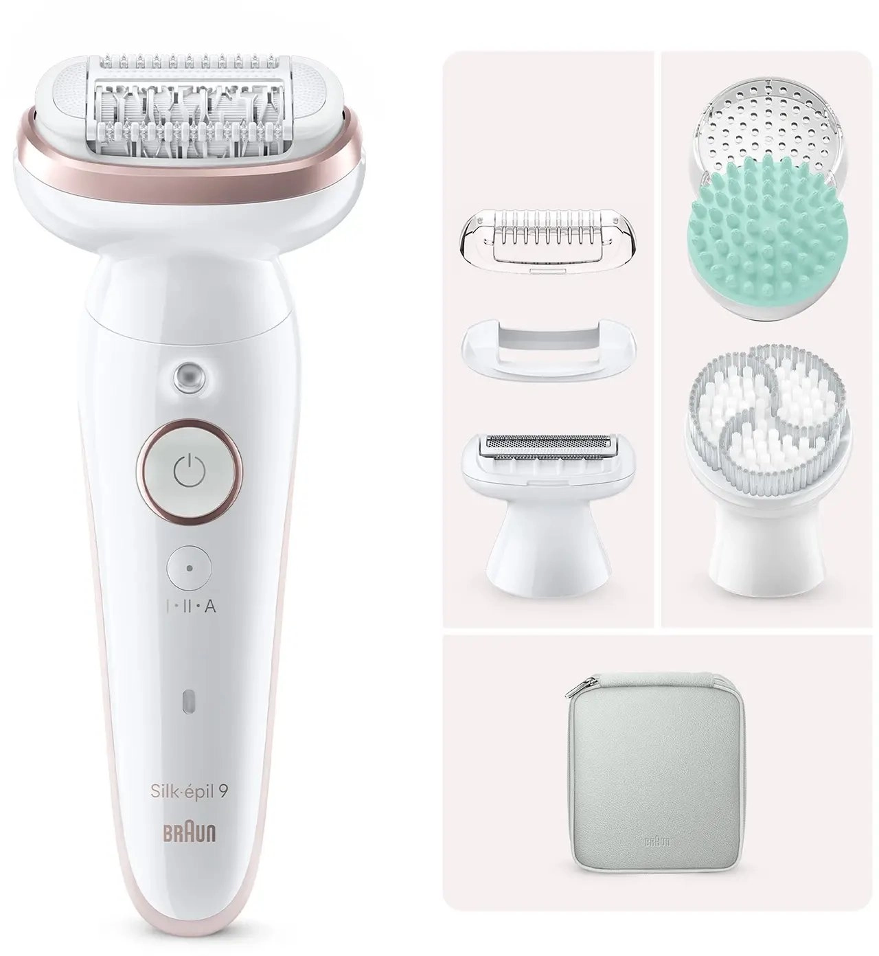 Braun Silk-epil 9 SkinSpa 40 tweezers