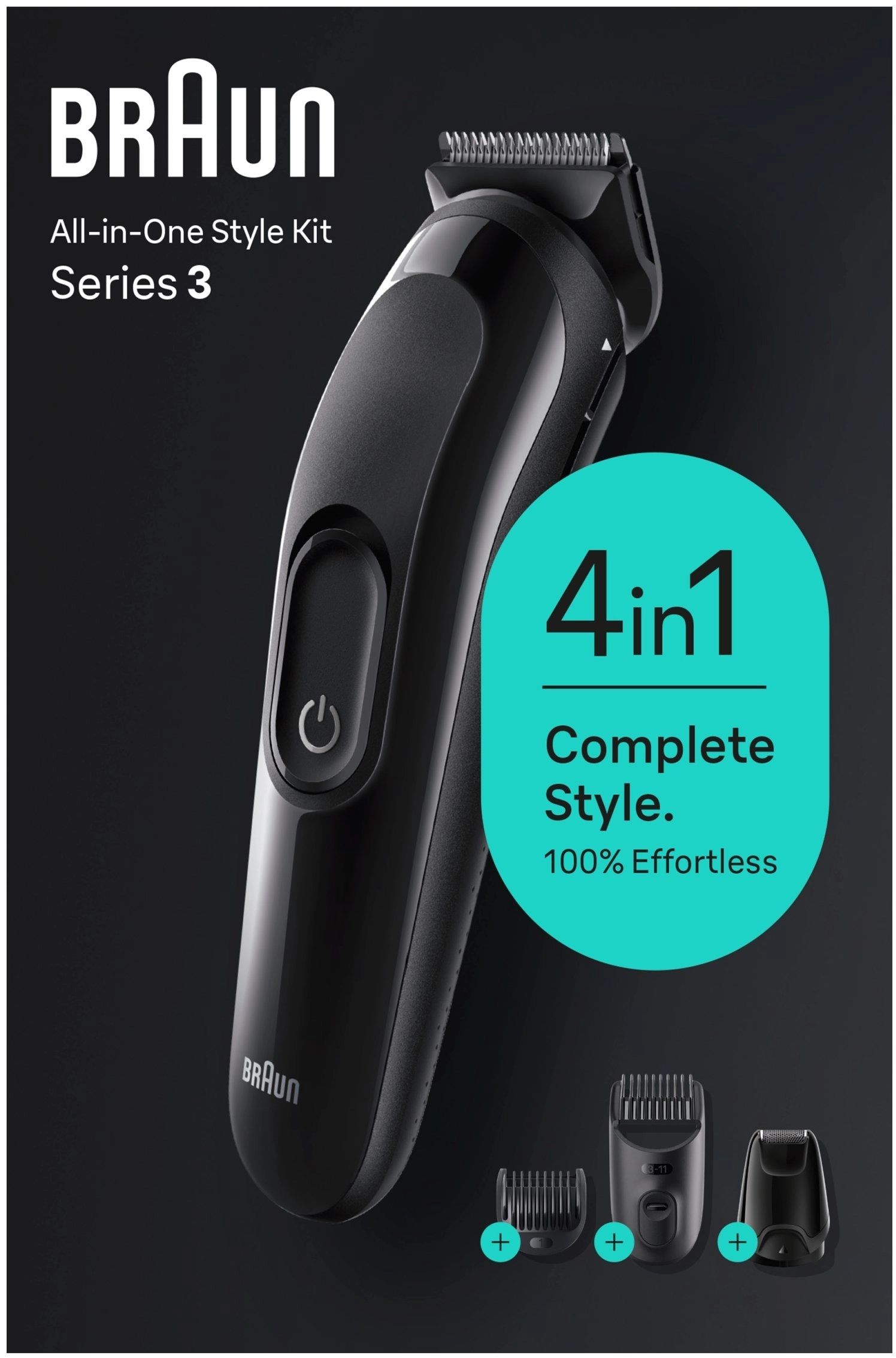Braun SK3400BLK trimmer AGD-TRY--0000037 SK3400BLK 4210201447634