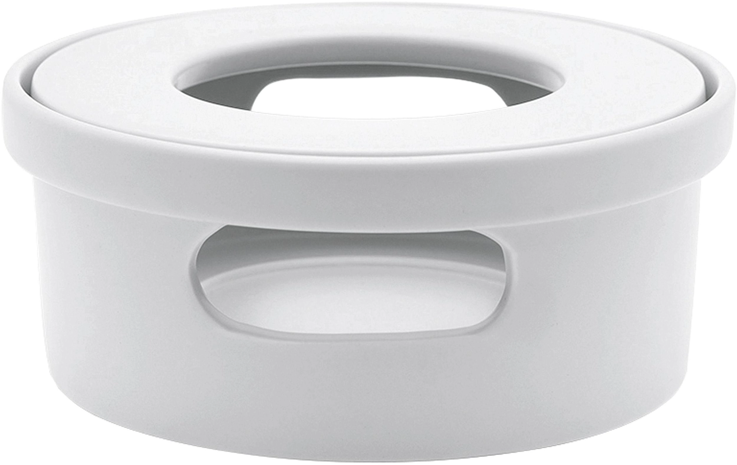 Bredemeijer coaster Skagen stoneware white 140x140mm