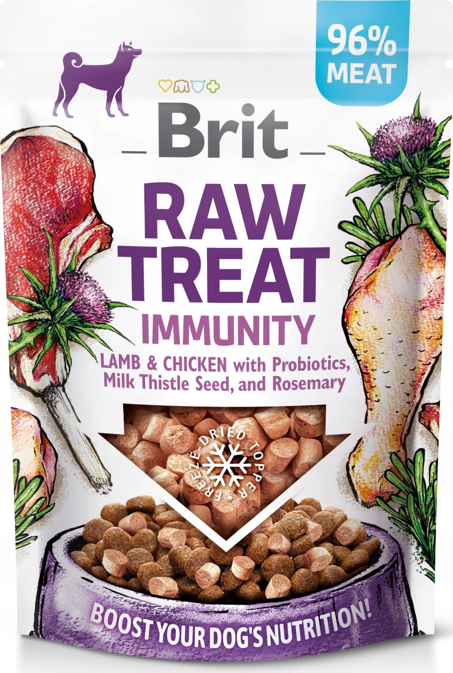 BRIT Raw Treat Immunity Lamb  Chicken