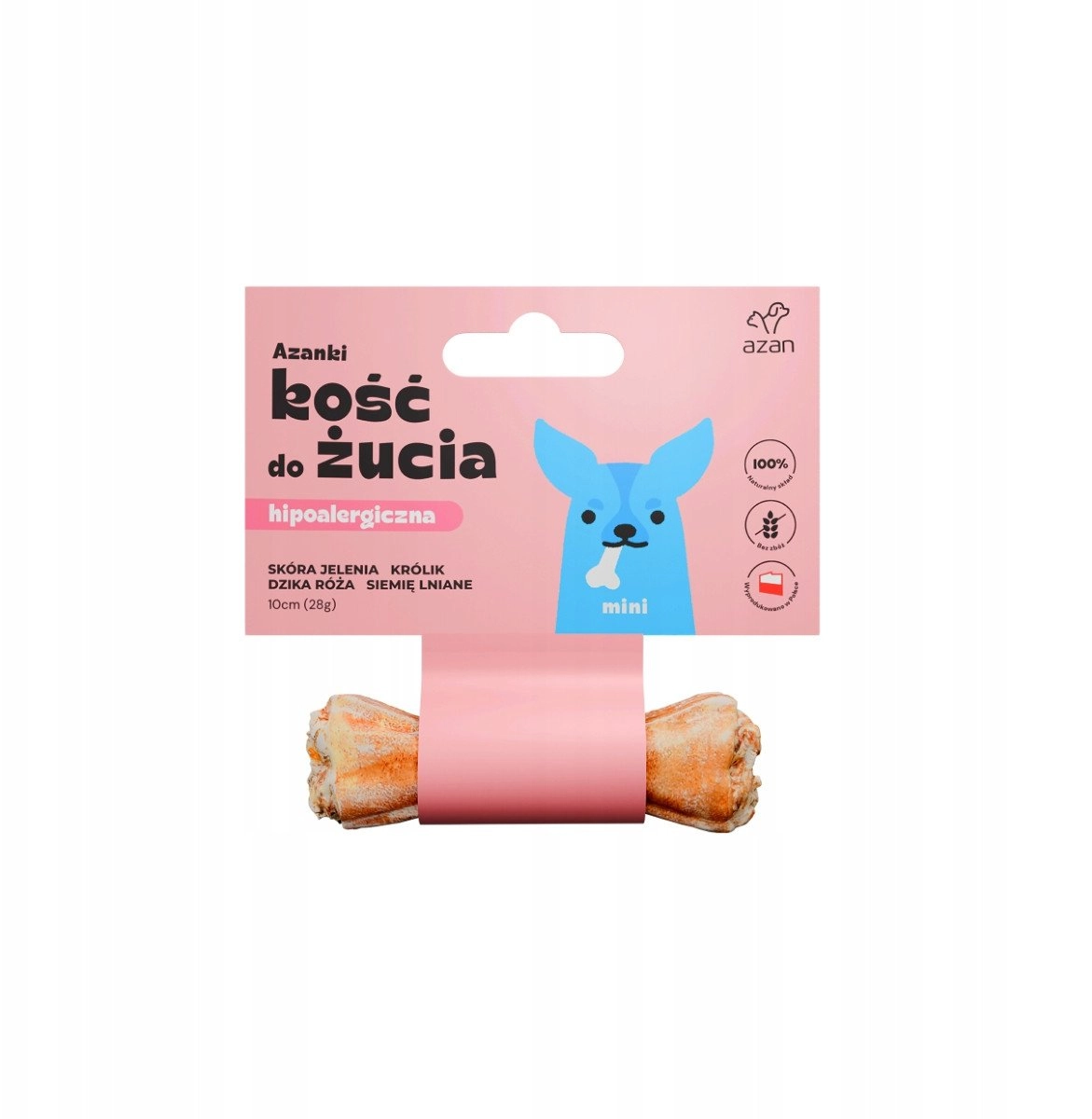 AZANKI Hypoallergenic bone made of deer