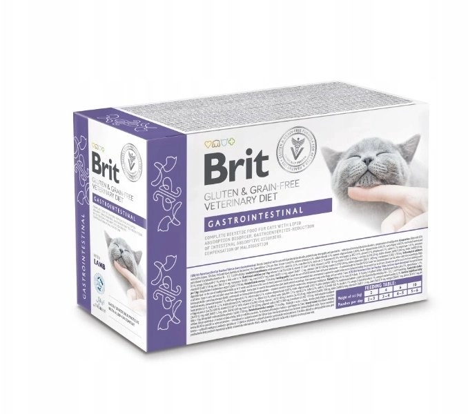 Brit VD Cat Pouch fillets in