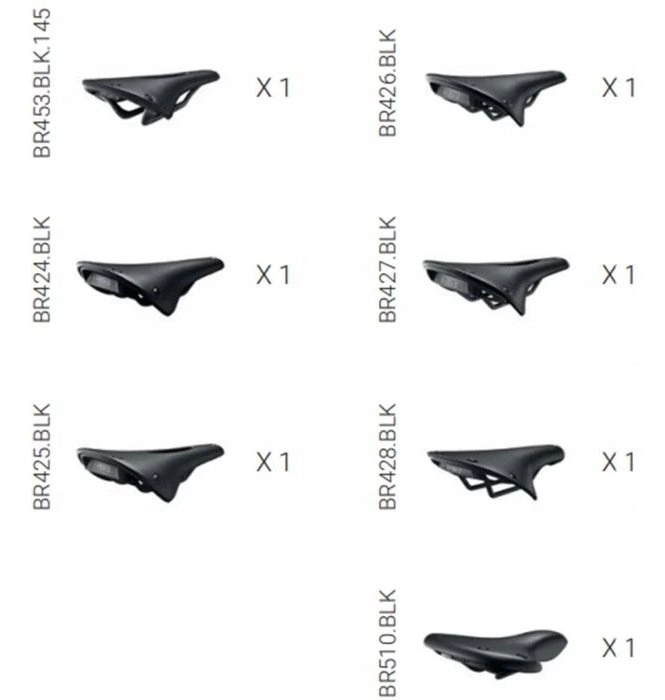 Brooks CAMBIUM KIT 2 test saddle