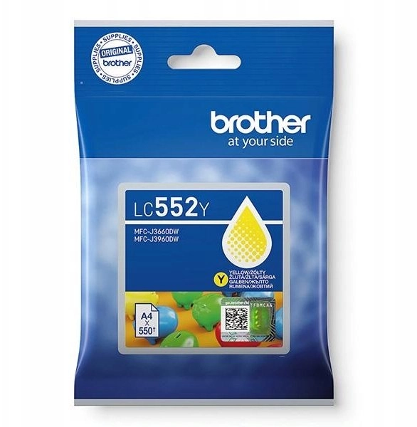 Brother original ink / ink LC552Y