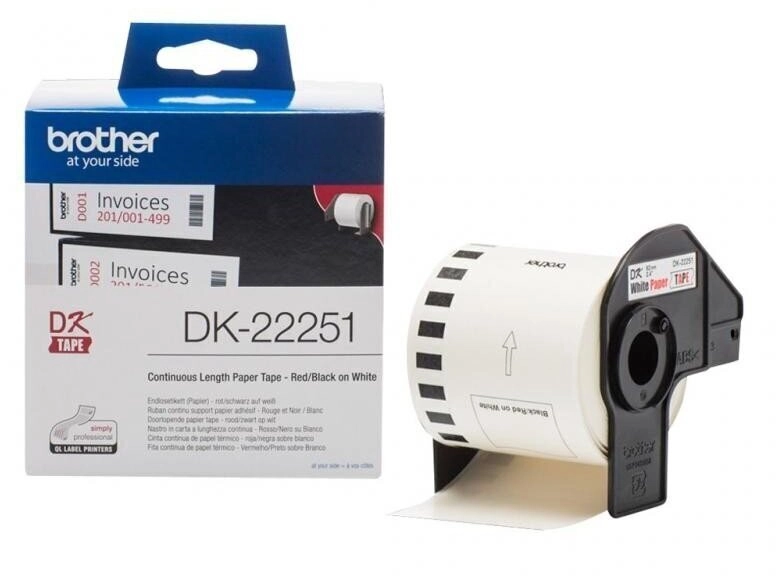 BROTHER label DK-22251 62mm x 15