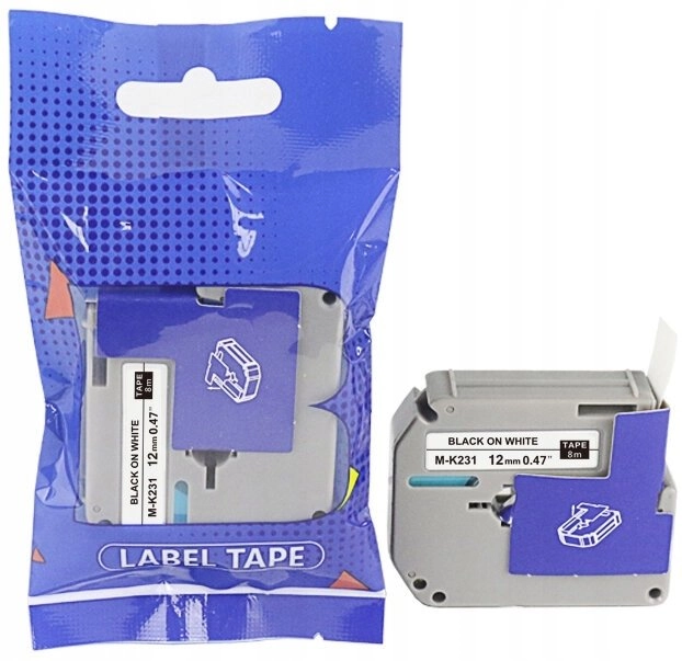 BROTHER M-K231 tape 12mm x 8m