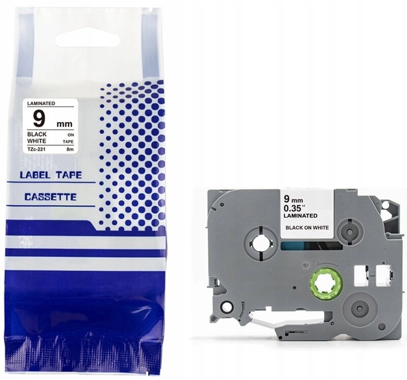 BROTHER TZE-221 tape 9mm x 8m