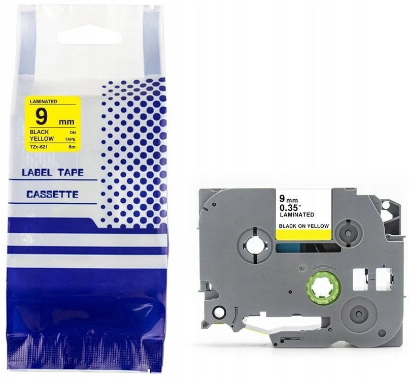 BROTHER TZE-621 tape 9mm x 8m