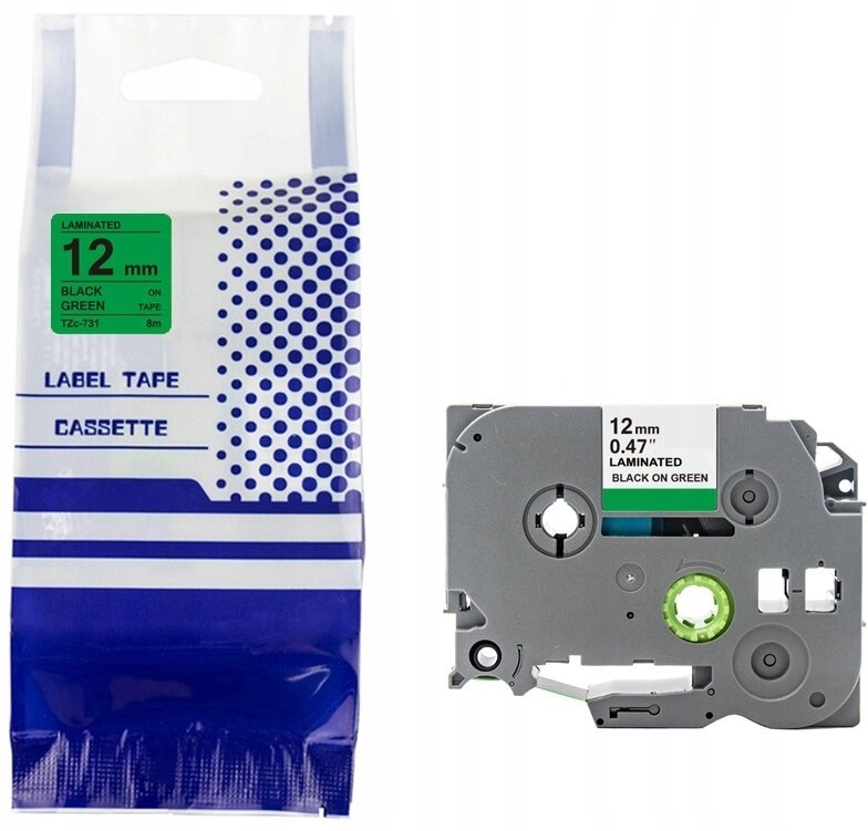 BROTHER TZE-731 tape 12mm x 8m