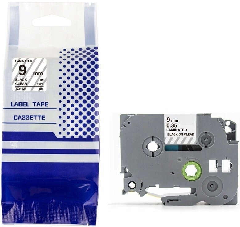 BROTHER TZe-S121 tape 9mm x 8m