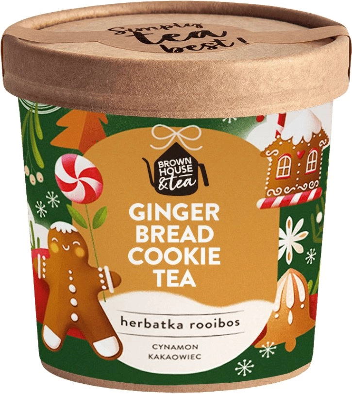 Brown House  Tea Ginger Bread Cookie