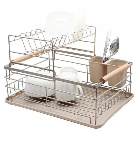 DOUBLE LEVEL DRYING DRESSER FOR DISHES