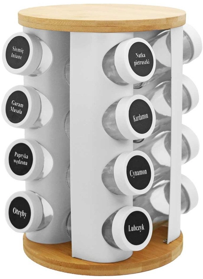 ROTATING SPICE RACK 16 CONTAINERS 2863